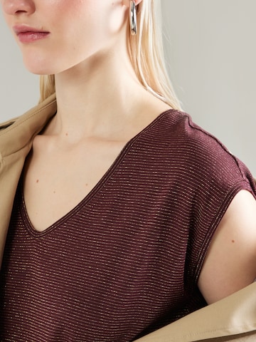 Tricou 'PCBillo' de la PIECES pe roșu