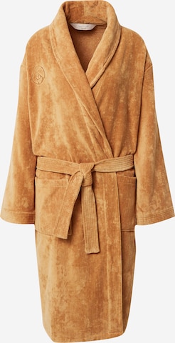 rosemunde Bathrobe long in Brown: front