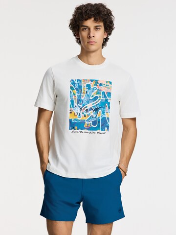 Maglietta 'Liam Island' di Shiwi in bianco: frontale