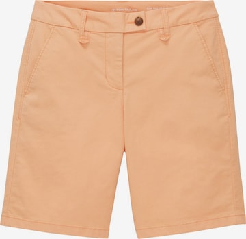 Loosefit Pantaloni chino di TOM TAILOR in arancione: frontale