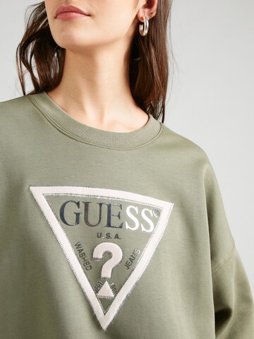 GUESS Sweatshirt i grøn