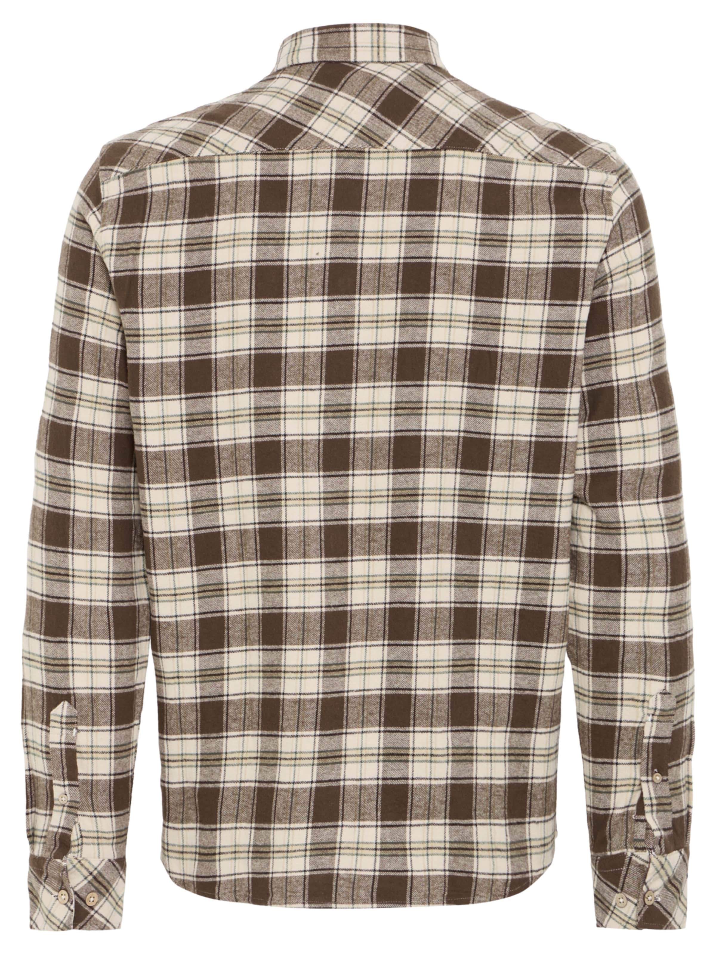 !Solid Regular Fit Hemd 'Steve' in Braun