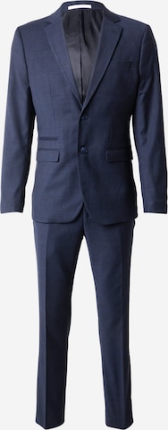 SELECTED Slimfit Puku 'SLHNEIL' värissä sininen: etupuoli