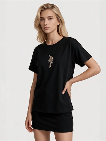 MSN Collection - Camisa em preto: frente