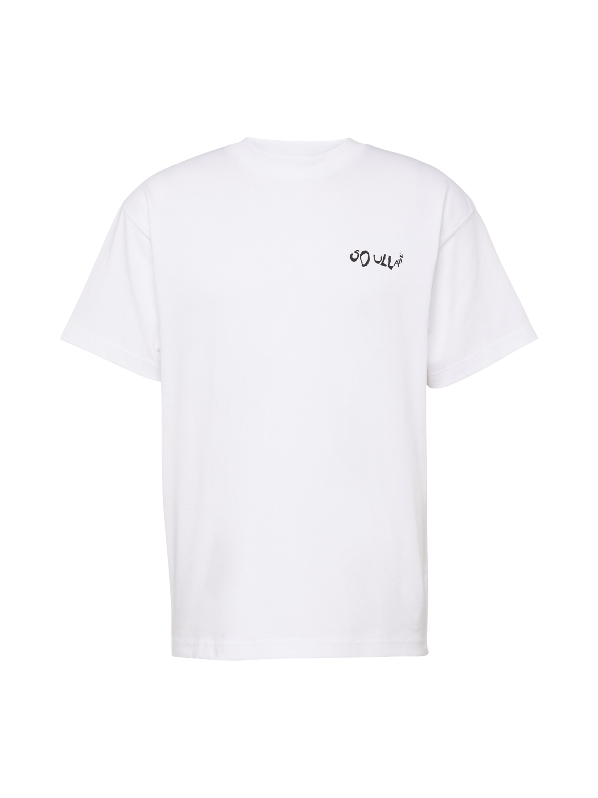 Soulland Μπλουζάκι 'Kai Balder' σε λευκό: μπροστά