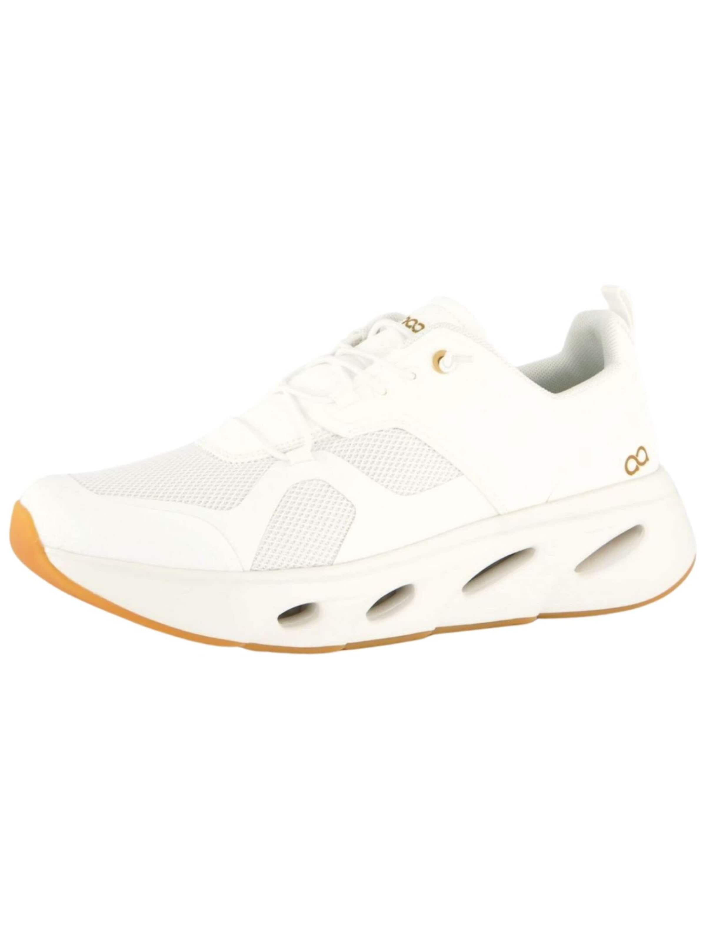 Tenhaag Platform trainers in White: front