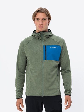 VAUDE Funktionele fleece-jas 'Tekoa II' in Groen: voorkant