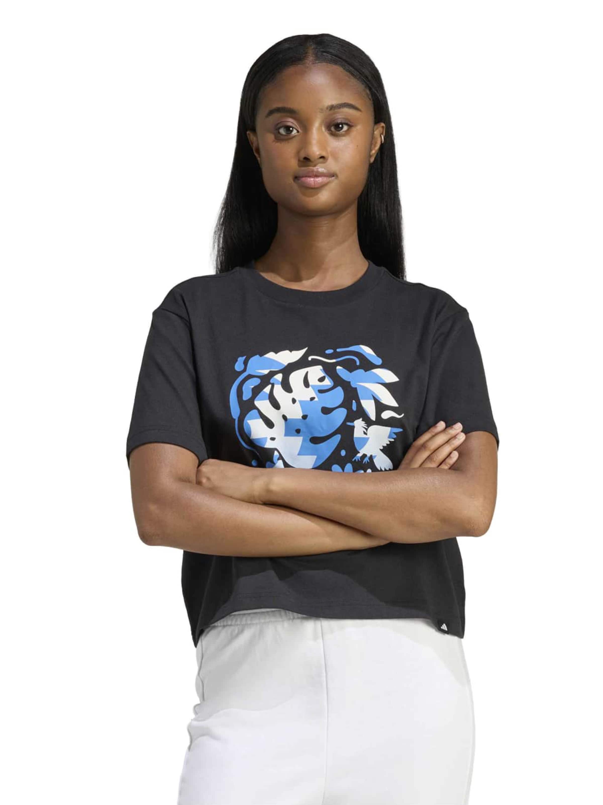 ADIDAS SPORTSWEAR Funkcionális felső 'HOT COMMUNITY' - fekete: elől