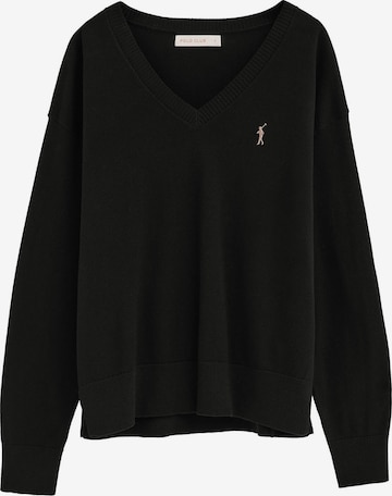 Polo Club Sweater 'Rigby Go' in Black: front
