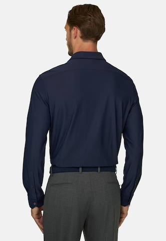 Boggi Milano Slim fit Button Up Shirt in Blue