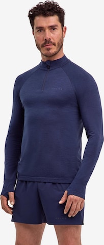 FALKE Funktionsshirt in Blau: Vorderseite