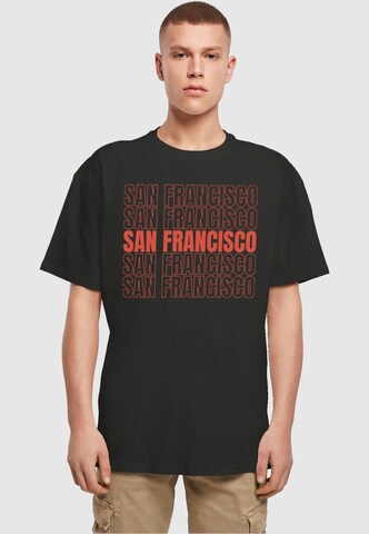 T-Shirt 'San Francisco' Merchcode en noir : devant