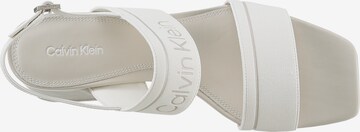 Calvin Klein Sandale in Weiß
