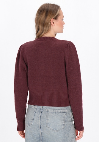MYMO Gebreid vest in Rood