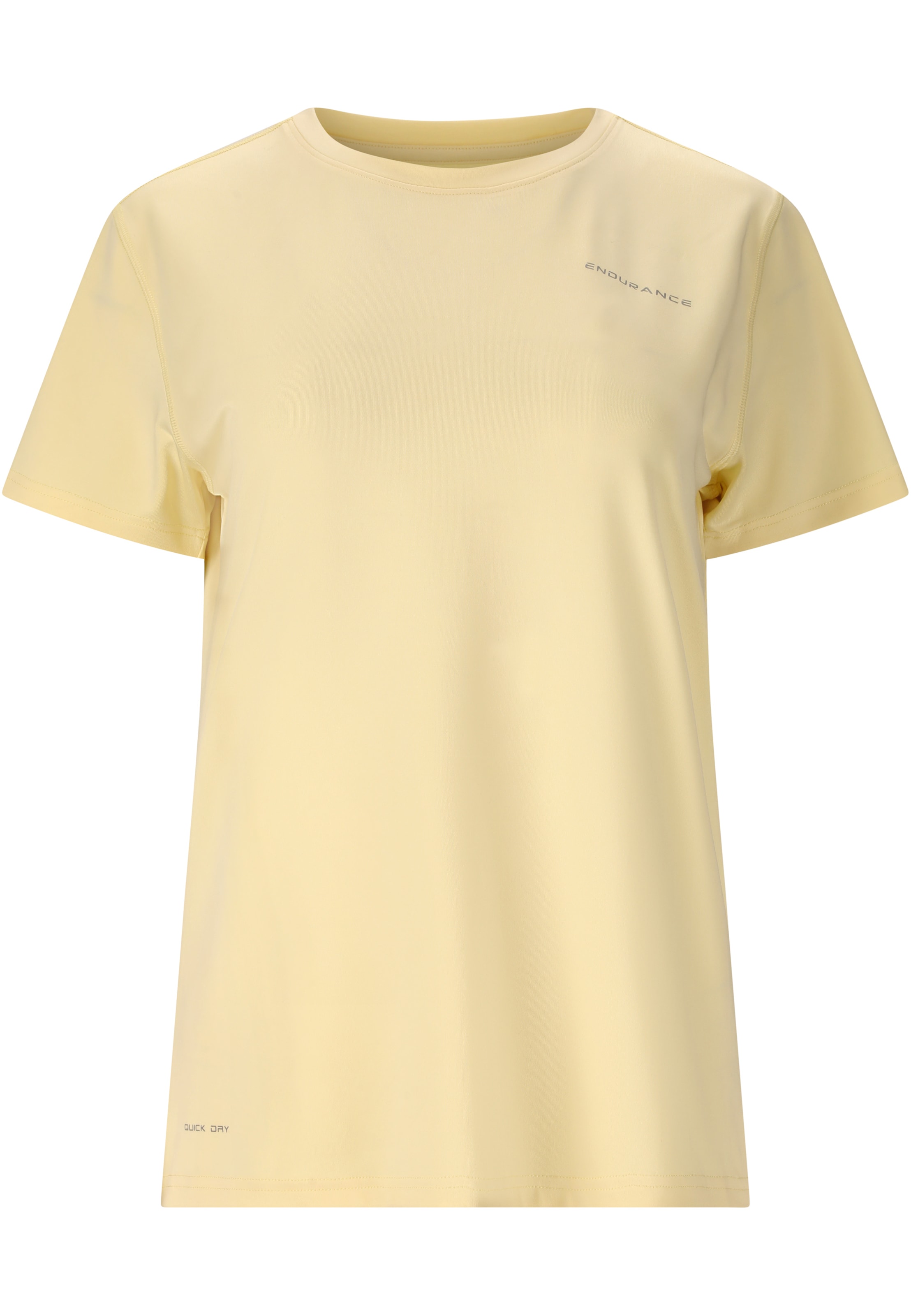 ENDURANCE Performance Shirt 'Yonan V2' in Yellow: front