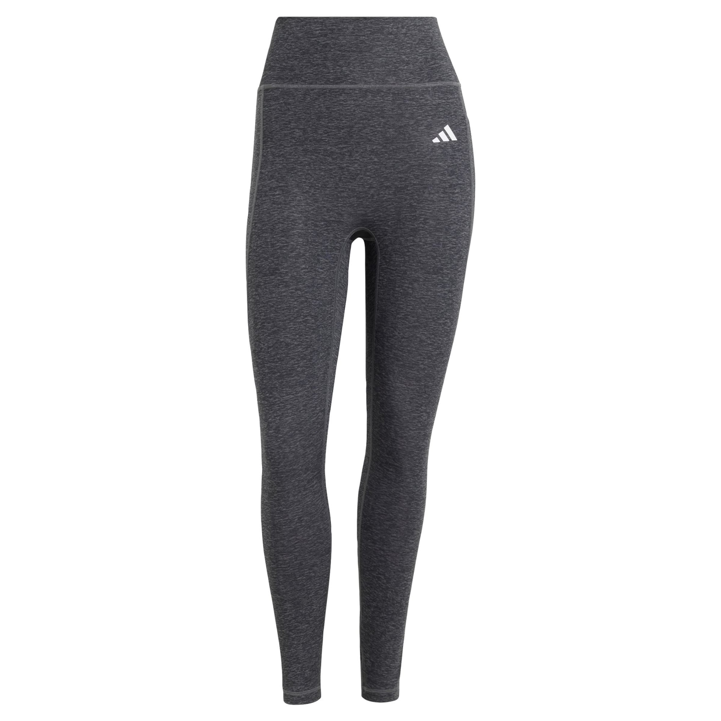 ADIDAS PERFORMANCE - Skinny Pantalón deportivo 'Optime Essentials' en gris: frente