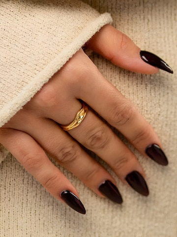hiBALI Ring 'Bold Raw' in Gold