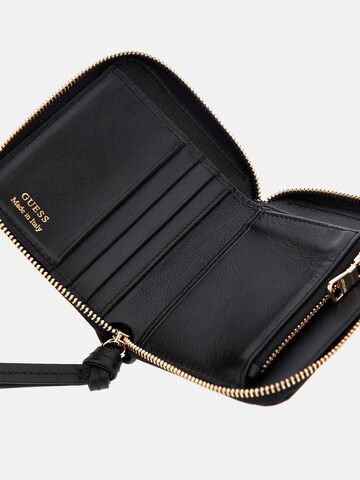 GUESS Portemonnaie 'Bianca' in Schwarz
