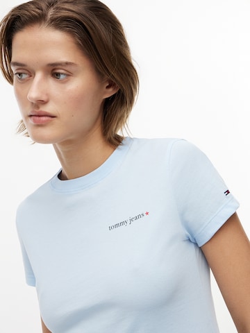 Tommy Jeans Shirts 'ESS' i blå