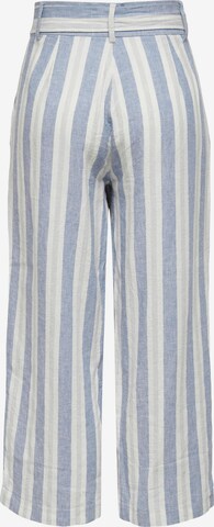 ONLY Wide Leg Hose 'Caro' in Blau