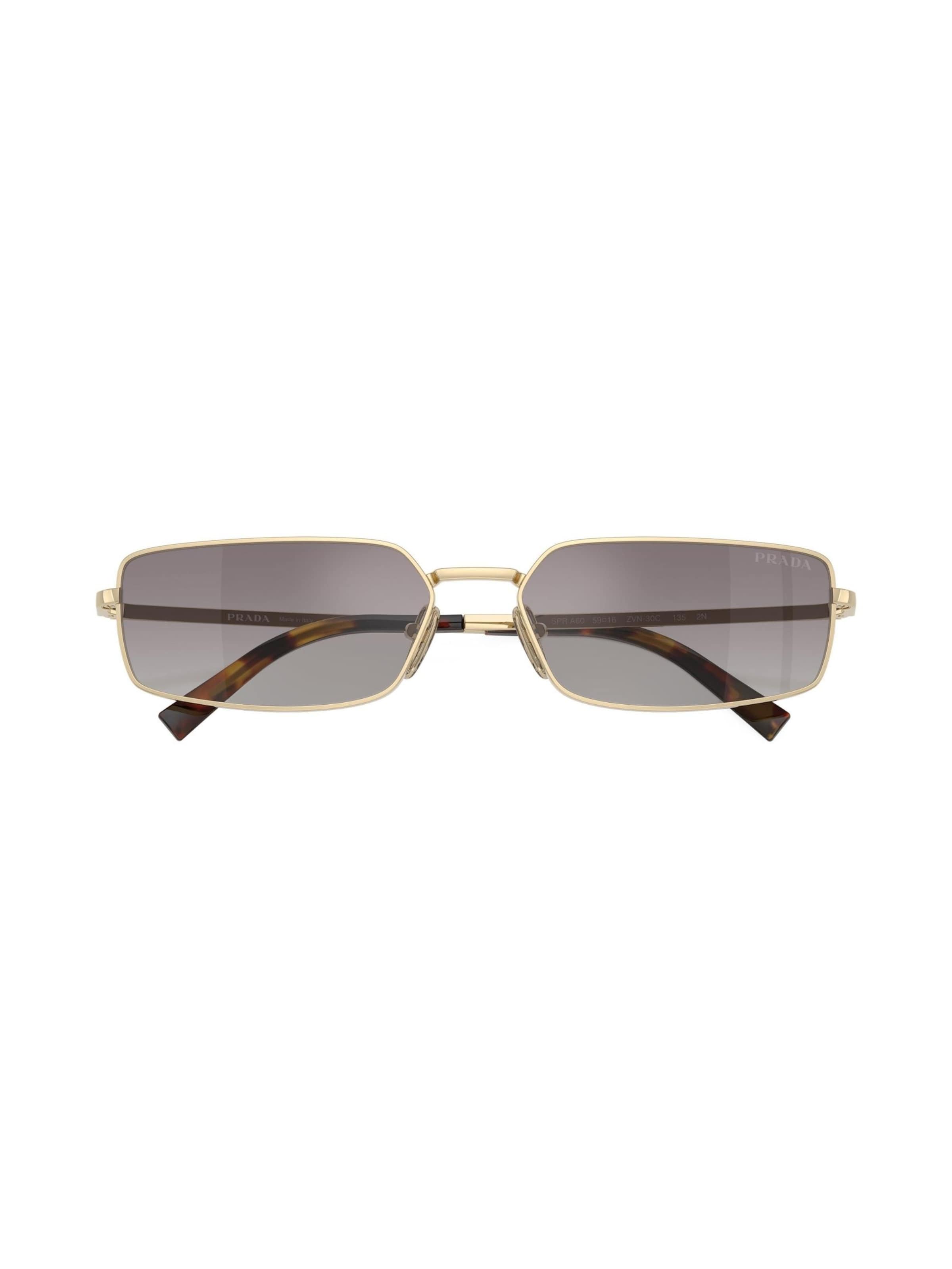 PRADA Sonnenbrille in Gold: Vorderseite
