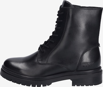 JOSEF SEIBEL Schnürstiefelette 'STACEY' in Schwarz: Vorderseite