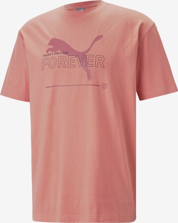 PUMA Functioneel shirt in Roze: voorkant