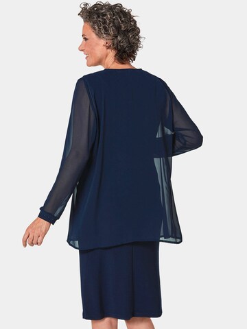Goldner Jurk in Blauw