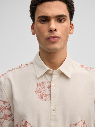STRELLSON Comfort fit Overhemd 'Casyn' in Wit