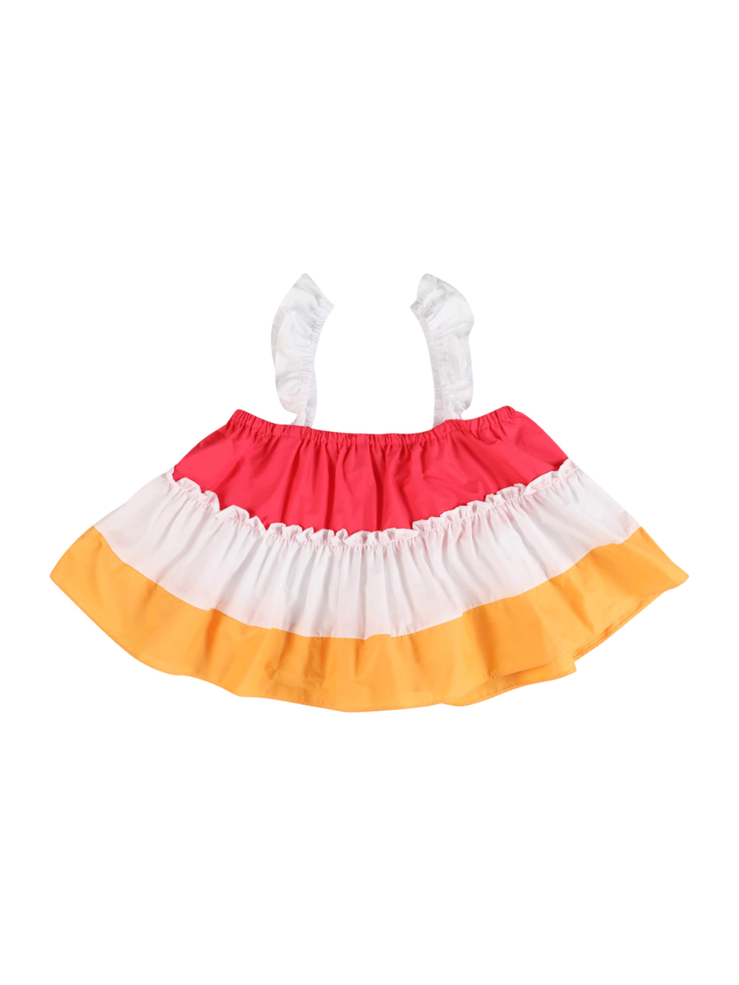 PATRIZIA PEPE - Top 'CAMICIA' em mistura de cores: frente