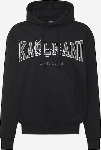 Sweat-shirt Karl Kani en noir : devant