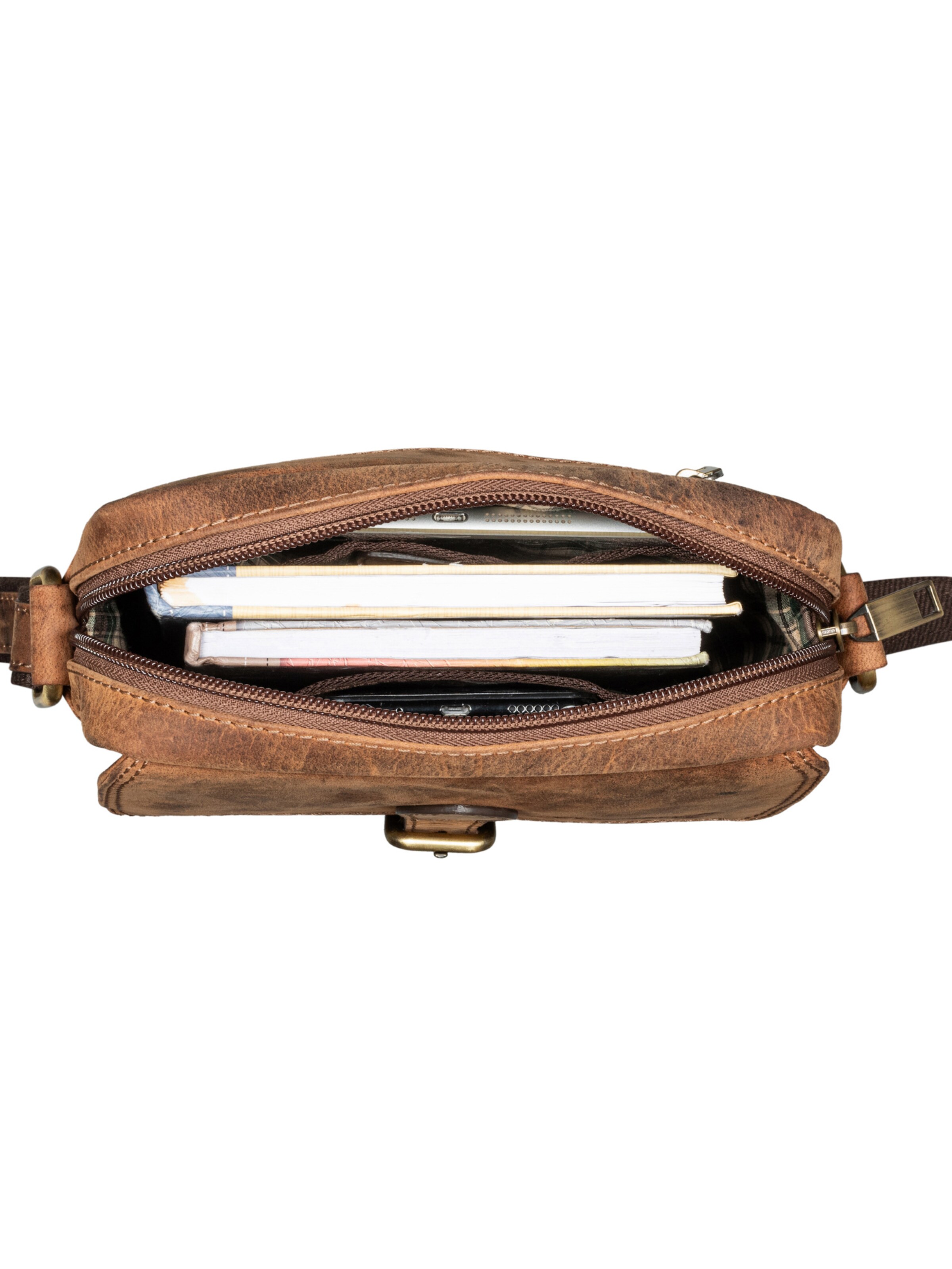 Benthill Crossbody Bag in Brown