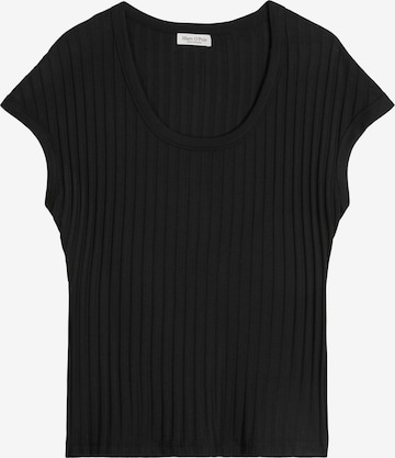 T-shirt Marc O'Polo en noir : devant