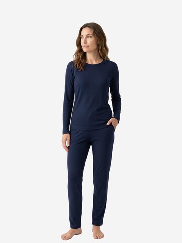 Hanro Pyjama 'Sleep & Lounge'‌‌‌‌‌‌‌‌‌ in Blau