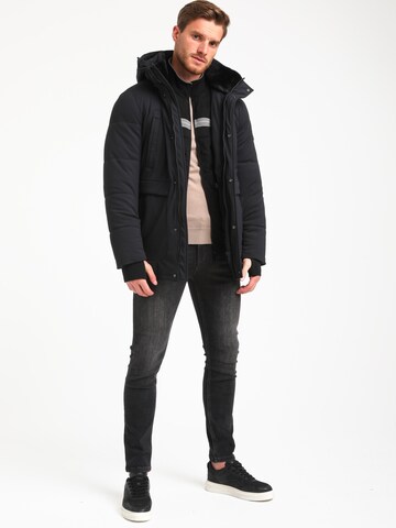 Gabbiano Winter Parka 'Technical Winter' in Black