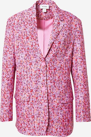 Monki - Blazer em rosa: frente