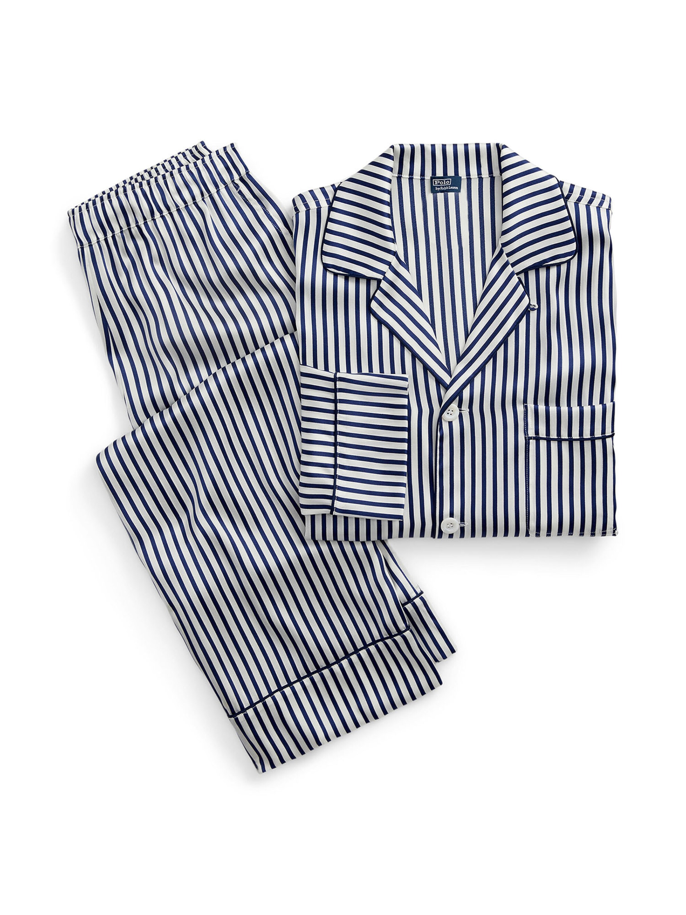Black and white polo pajamas best sale