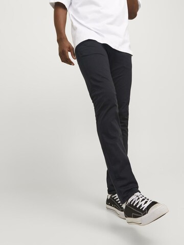 JACK & JONES Slimfit Jeans 'Glen Blaine' in Schwarz