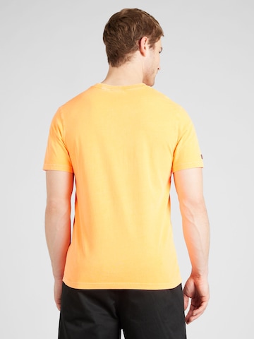 Superdry Тениска 'Osaka' в оранжево