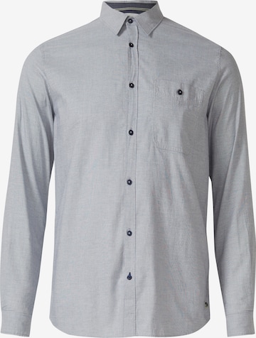 s.Oliver Regular Fit Hemd in Blau: Vorderseite