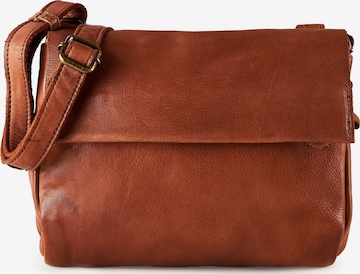 Harold's Schoudertas 'Submarine' in Bruin: voorkant