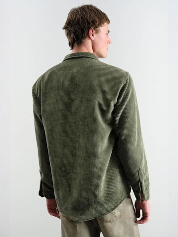 Giesto - Regular Fit Camisa em verde
