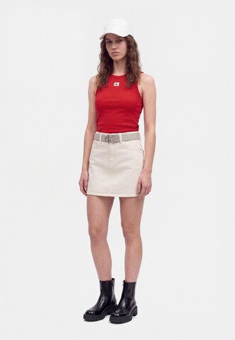 Calvin Klein Jeans Top in Red: front
