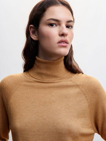 MANGO Sweater 'LUCCAC' in Brown