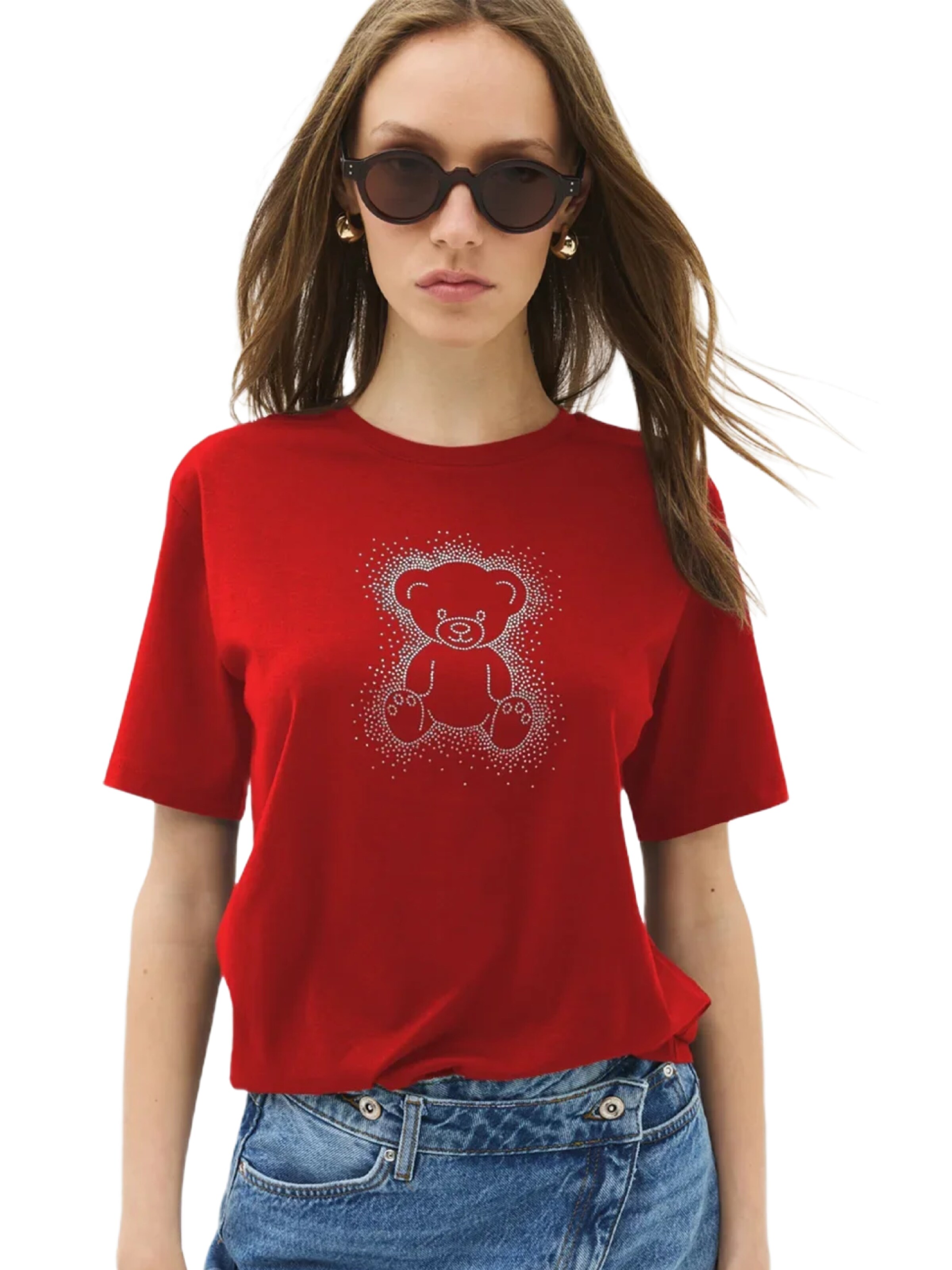 No Matter What Shirt in Red: front