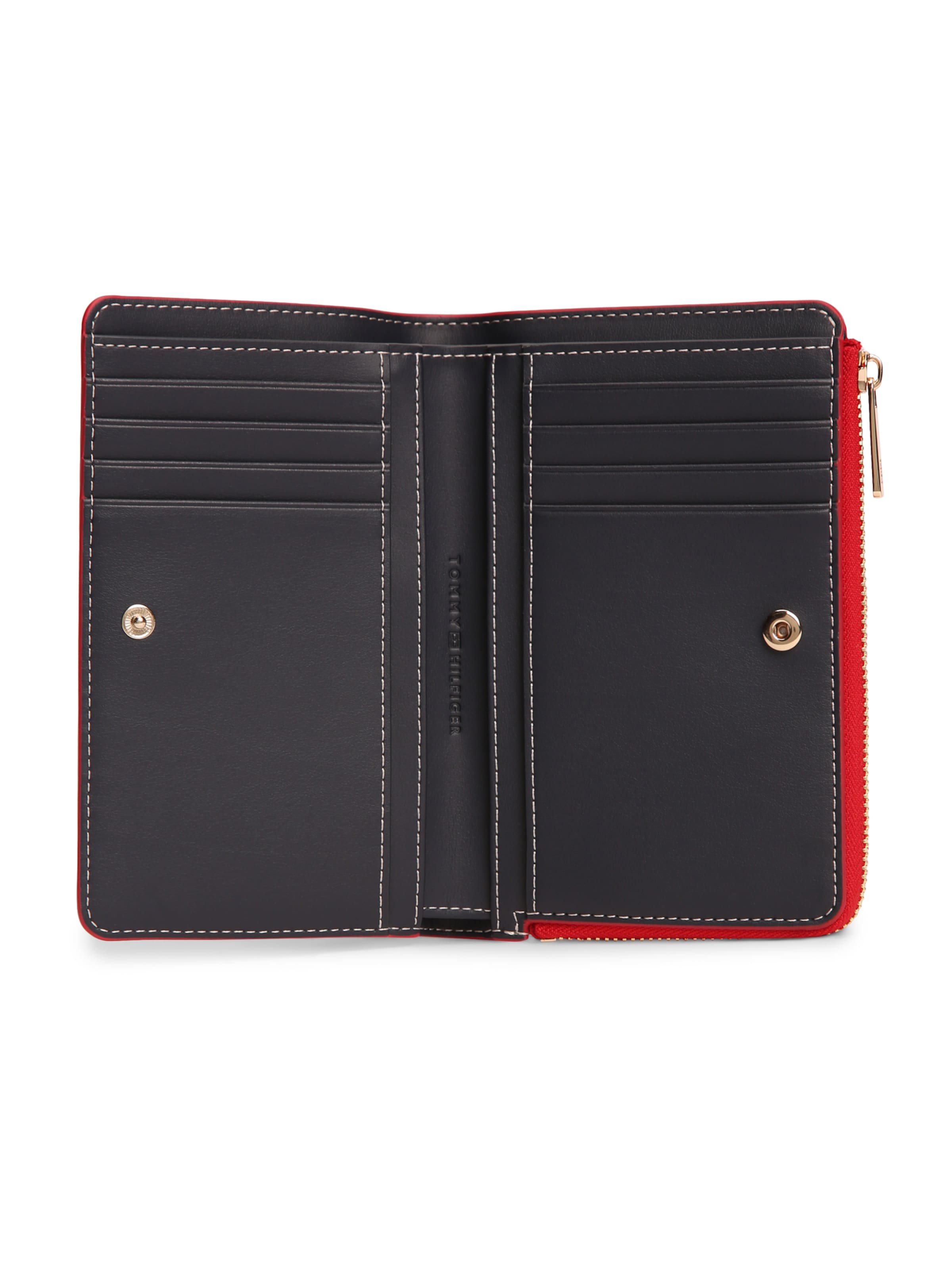 TOMMY HILFIGER Portemonnaie in Rot