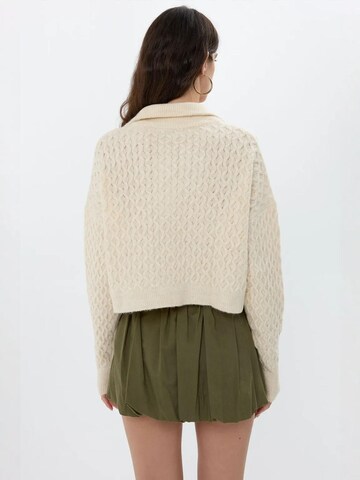 Hiccup Trui in Beige
