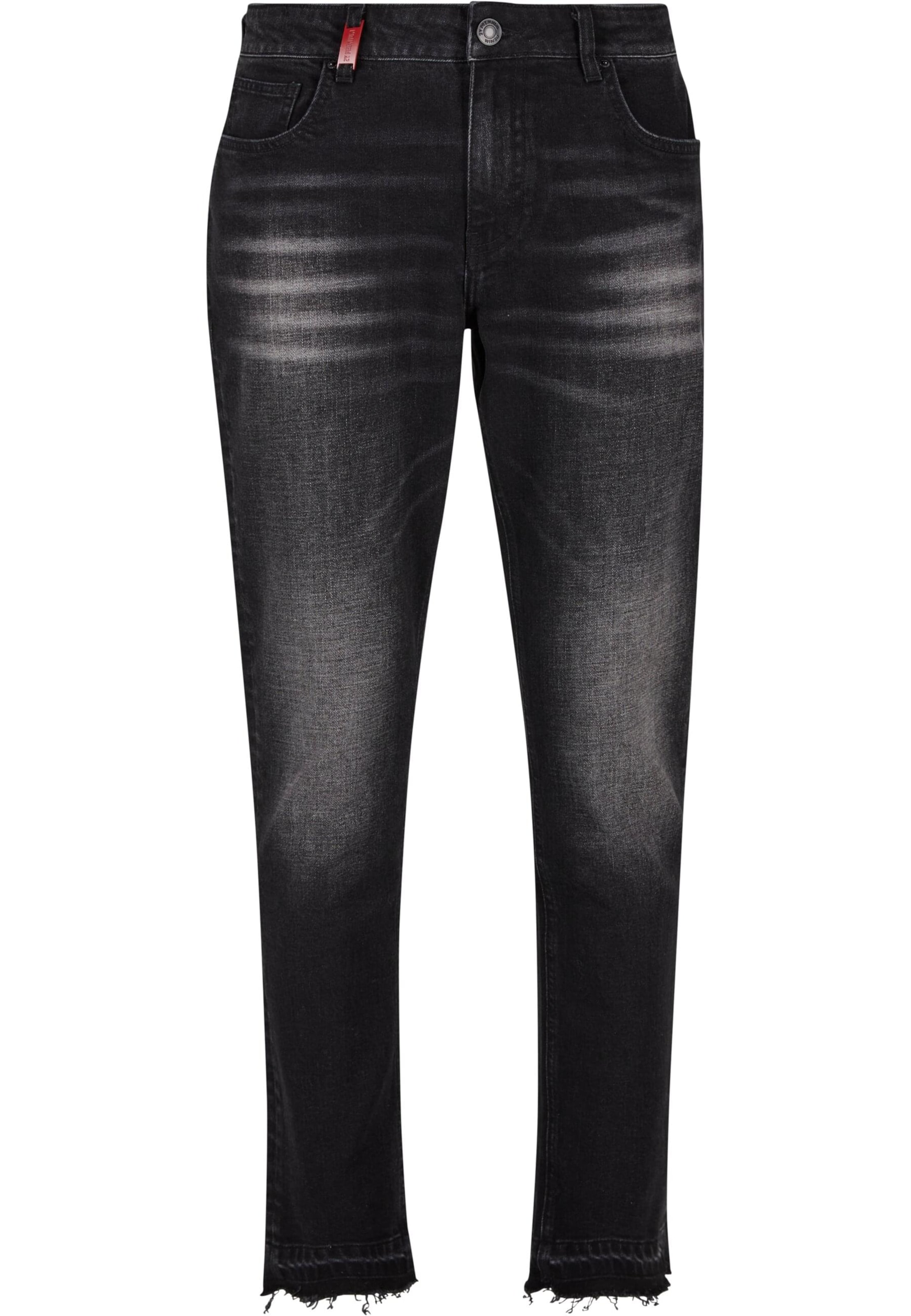 2Y Premium Jeans in Black: front