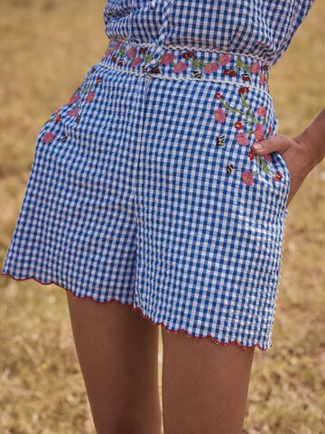 Regular Pantaloni de la love & roses pe albastru