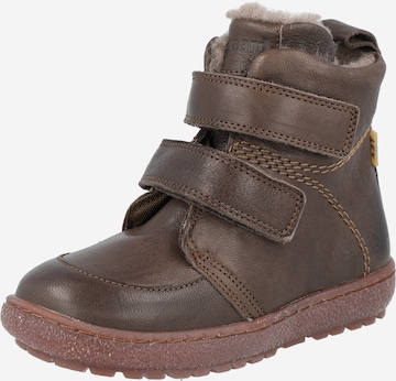 BISGAARD Boots 'Storm Tex' in Brown: front